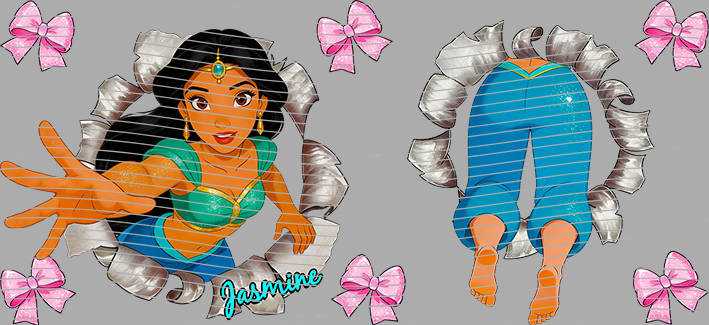 16oz Disney style-D-1143